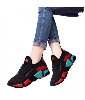 2022 New Fashion Lightweight Breathable Anti-skid Women's Flat Casual Sneakers