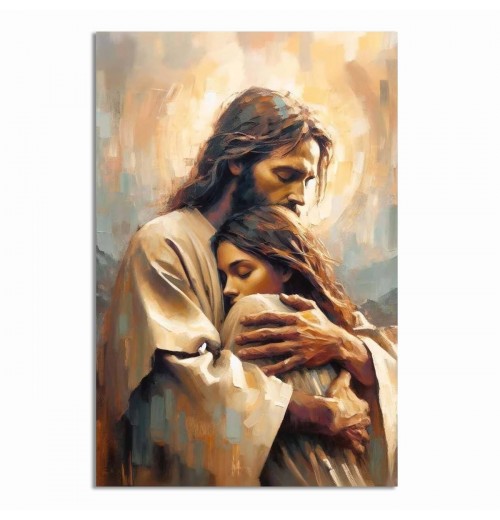 Jesus Christian Oil Painting Print Canvas Wall Art Painting Vintage Medieval Style Suitable for Living Room Church Decoration Jesus Christian Oil Painting Print Canvas Wall Art Painting Vintage Medieval Style Suitable for Living Room Church Decoration