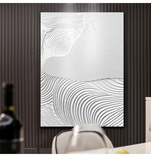Oil Painting Handmade Canvas Art Abstract Modern Oil Heavy Texture Relief Painting Home Decoration White colored Wall Art Oil Painting Handmade Canvas Art Abstract Modern Oil Heavy Texture Relief Painting Home Decoration White colored Wall Art