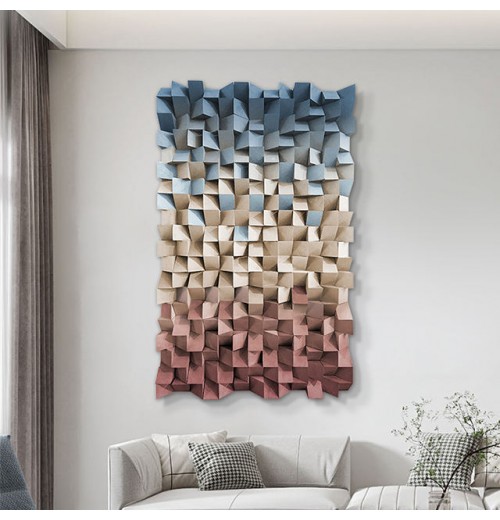 Custom Wholesale Decorative Luxury Morden Mix Colored 3D Decor Home Decoration Hand-Painted Wall Art Custom Wholesale Decorative Luxury Morden Mix Colored 3D Decor Home Decoration Hand-Painted Wall Art
